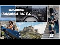 Exploring  edinburgh castle  scotland uk  international student  animisha reddyvlog