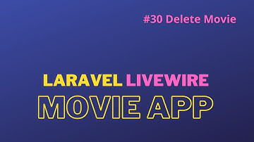 Laravel Livewire Tutorial Create Movie Website #30 Delete Movie and Add Arrow SVG To Sortings