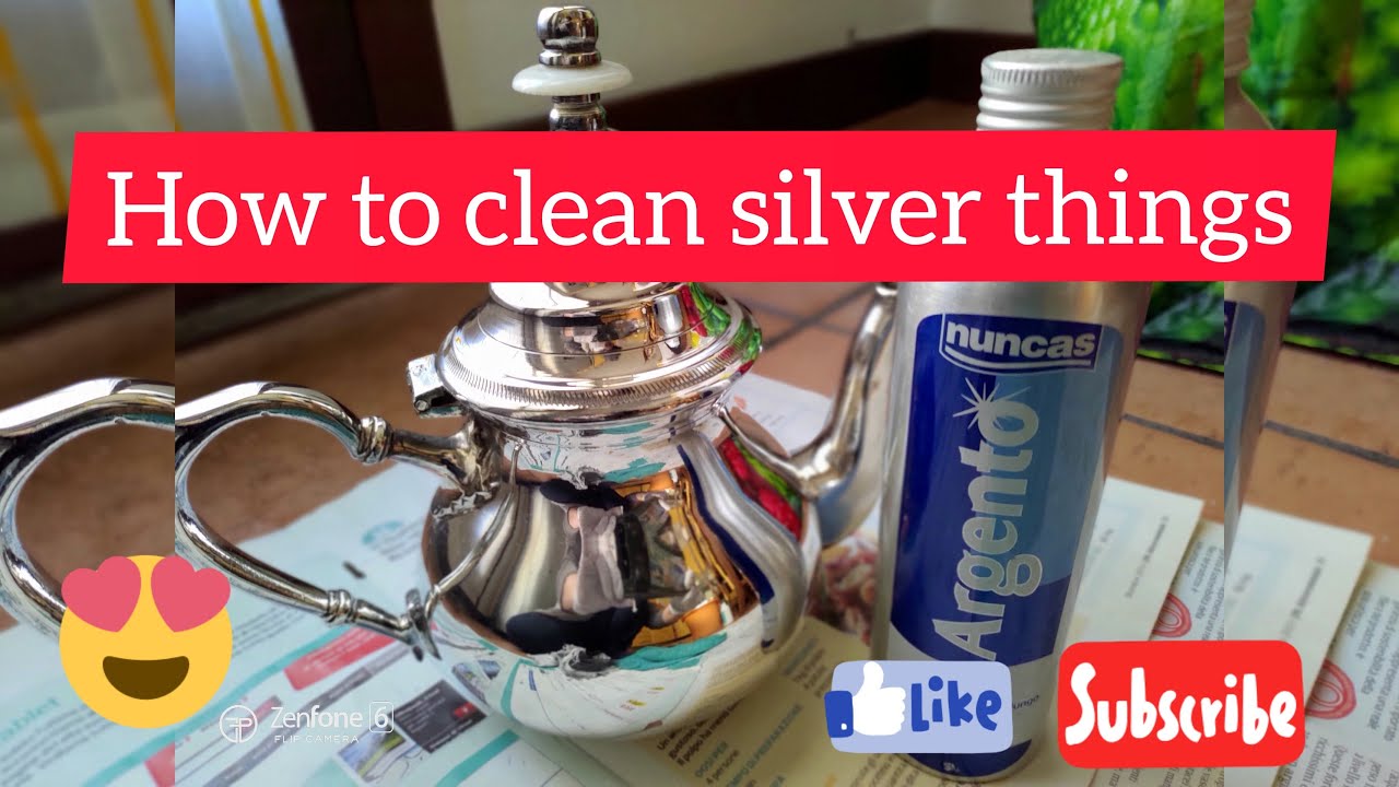 HOW TO CLEAN SILVER THINGS YouTube