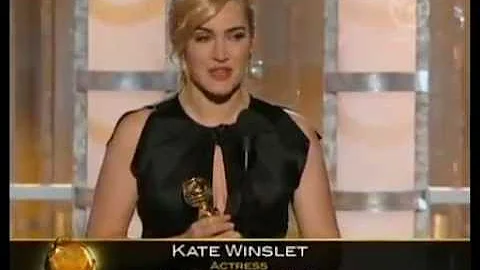 Golden Globes 2012 - Kate Winslet - Best Actress Mini-Series or Tv Movie