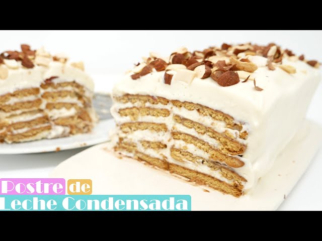 Pastel frío de piña con leche condensada - Mejor con Salud