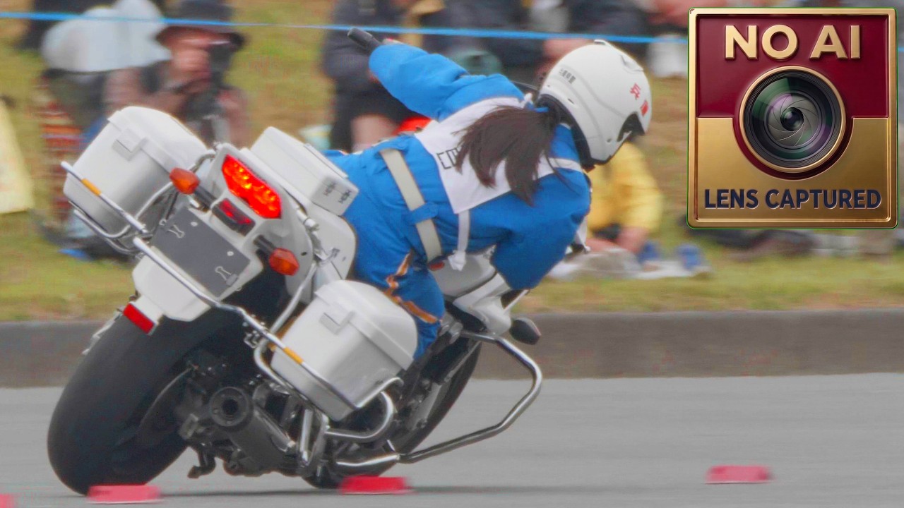 The Champion's Ride on Honda CB1300P | NO AI Mastery! World's Best? Female Motorcycle Police Officer