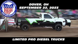 9/22/23 OSTPA Dover, OH Limited Pro Diesel Trucks
