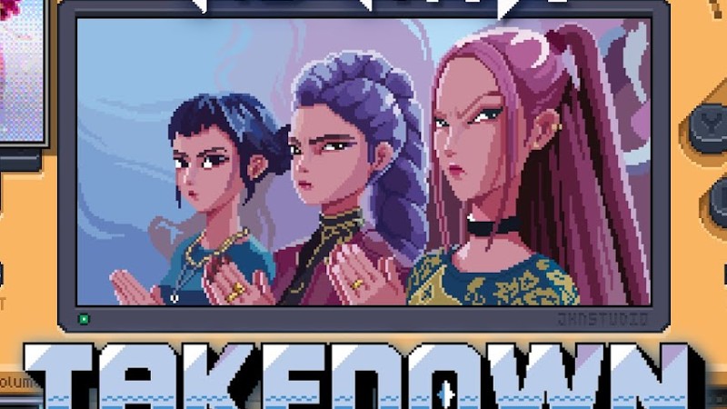 Huntr/X 'Takedown' / 8 Bit Style 🎮