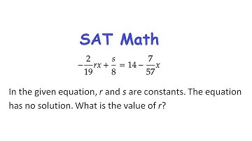 The SAT Math