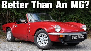 Triumph Spitfire Road Test  Better Than An MG? (1972 Mk4 1300 Driven)