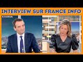 Interview choc de florian philippot sur france info tv 