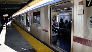 U.s. Ny - Subway Line 7 Train Problem At 33 St - Rawson St Mta