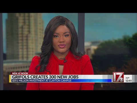 Grifols creating 300 new jobs in Johnston County