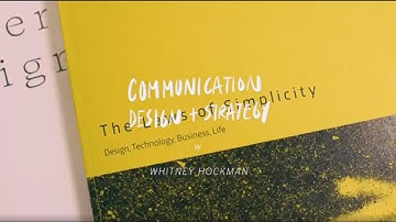 Communication Design & Strategy w. Whitney Hockman