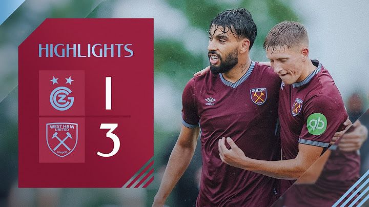Grasshopper Zürich 1-3 West Ham United | Pre-Season Highlights