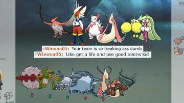FULL HAZARD STACK TEAM SMASHED THIS TRASH TALKING SALTY NOOB ON POKEMON SHOWDOWN!!