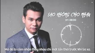 KHẮC VIỆT - Sao Không Cho Nhau ( DJ Daniel Mastro Remix )