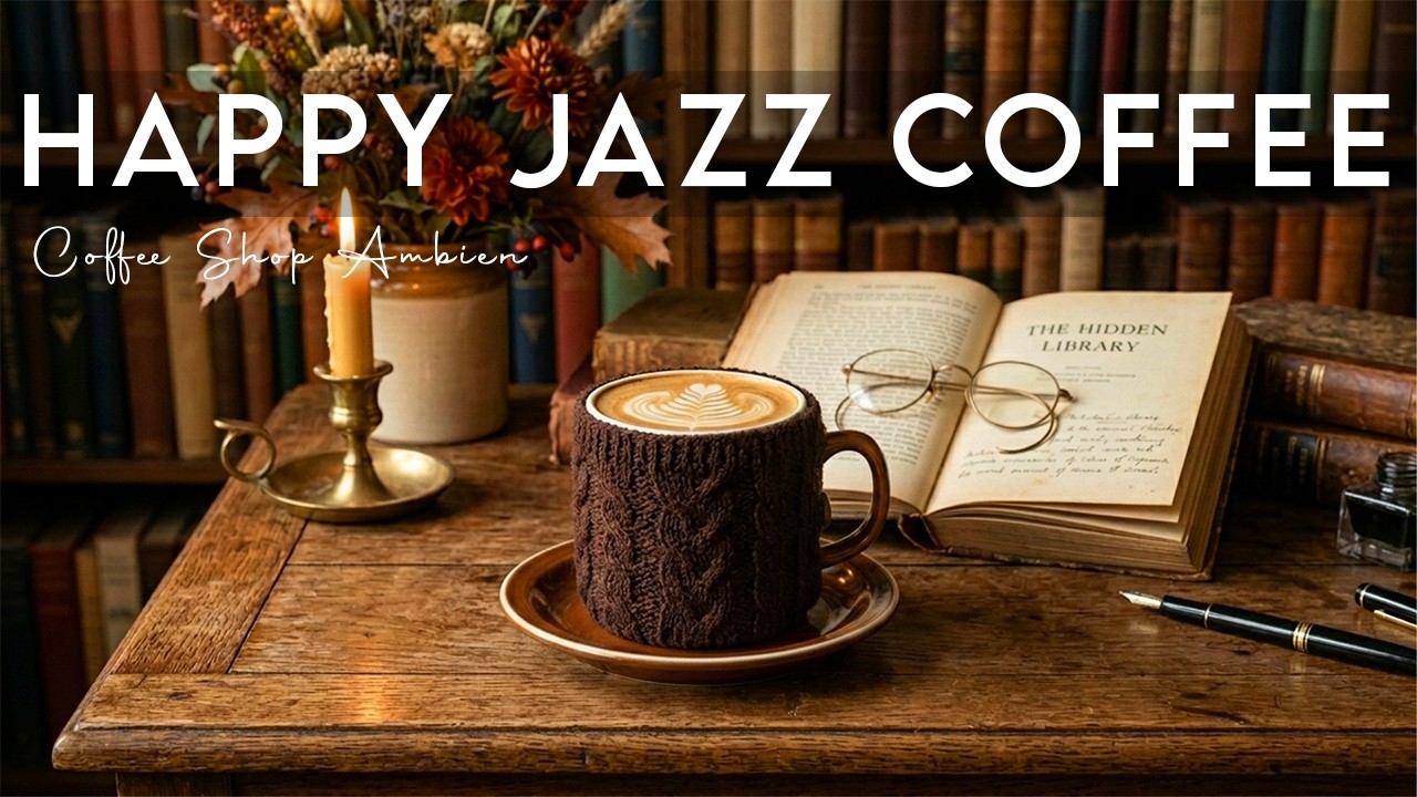 Happy Jazz Coffee ☕ Bossa Nova instrumental for Relaxing, Holiday