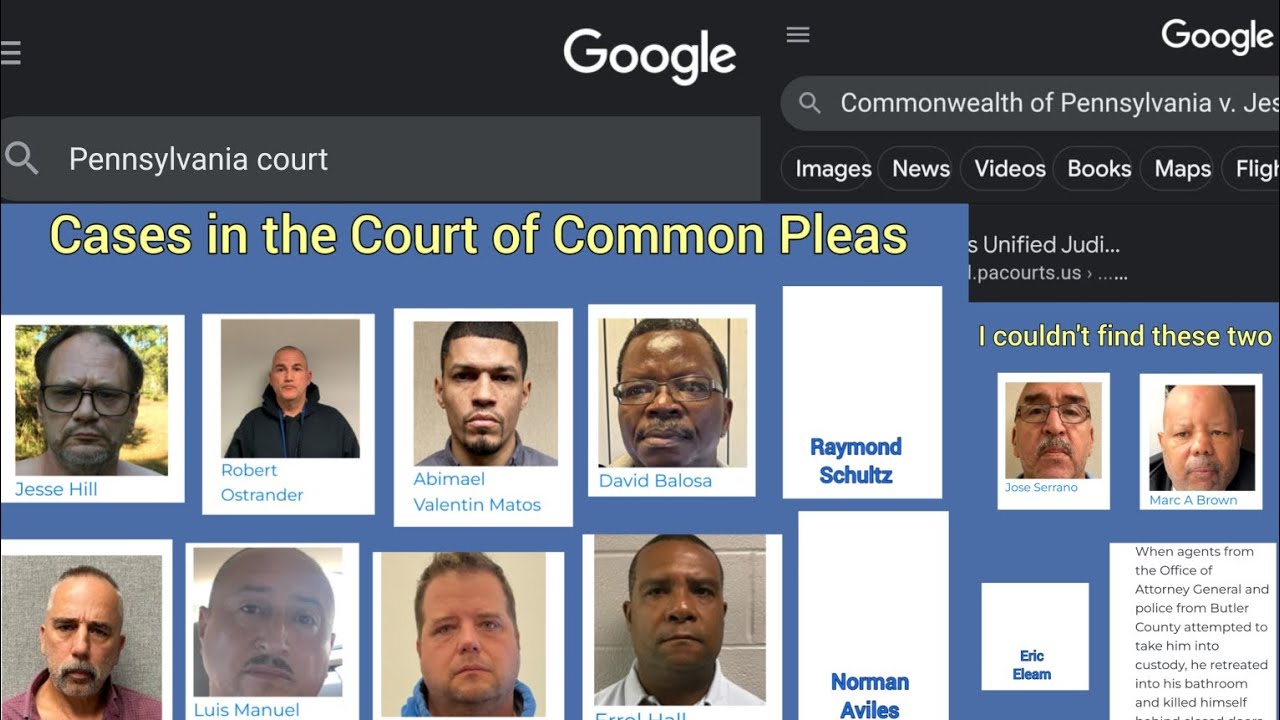How To Find Court Cases In Pennsylvania YouTube