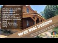 Borate wood treatment for your log home from log masters restorations