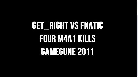 TimmiTV - GeT_RiGhT vs Fnatic [GameGune 2011]