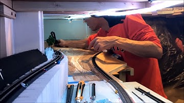 Layout short timelapse, cork and ground goop stage 1