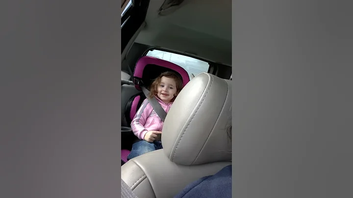 Baby girl singing