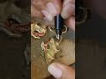 🔥 Twin Dragon Sword Pendant 🐉⚔️ | Handmade DIY #handmade #shortvideo