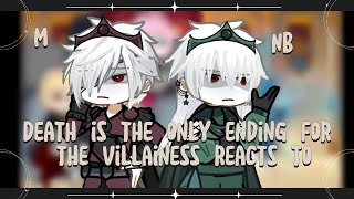 Death is the only ending for the Villainess react to NB!Y/N and M!Y/N || Credits in Desc || 1/2