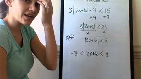 1.5b Absolute Value Inequalities