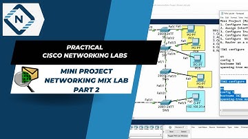 Mini Project Networking Mix Lab  Part 2 | CISCO Packet Tracer | Video # 30