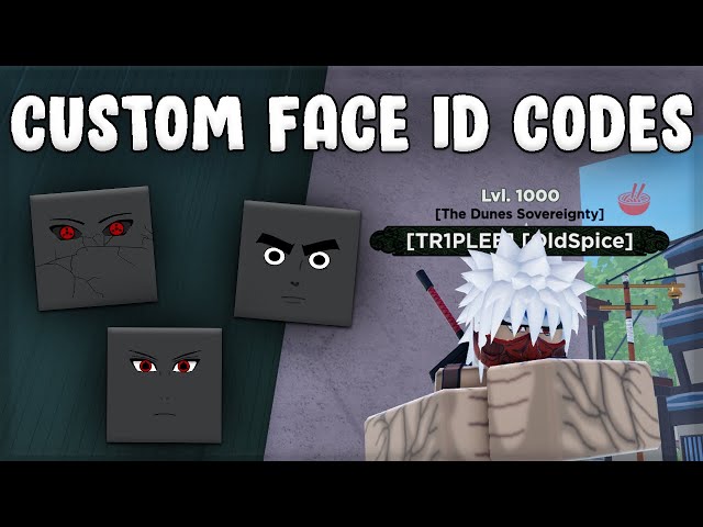 35k RELLCOINS] HOW TO FIND THE BEST FACE ID CODES SHINDO LIFE!!! Shindo  Life Face Id Codes Spins 