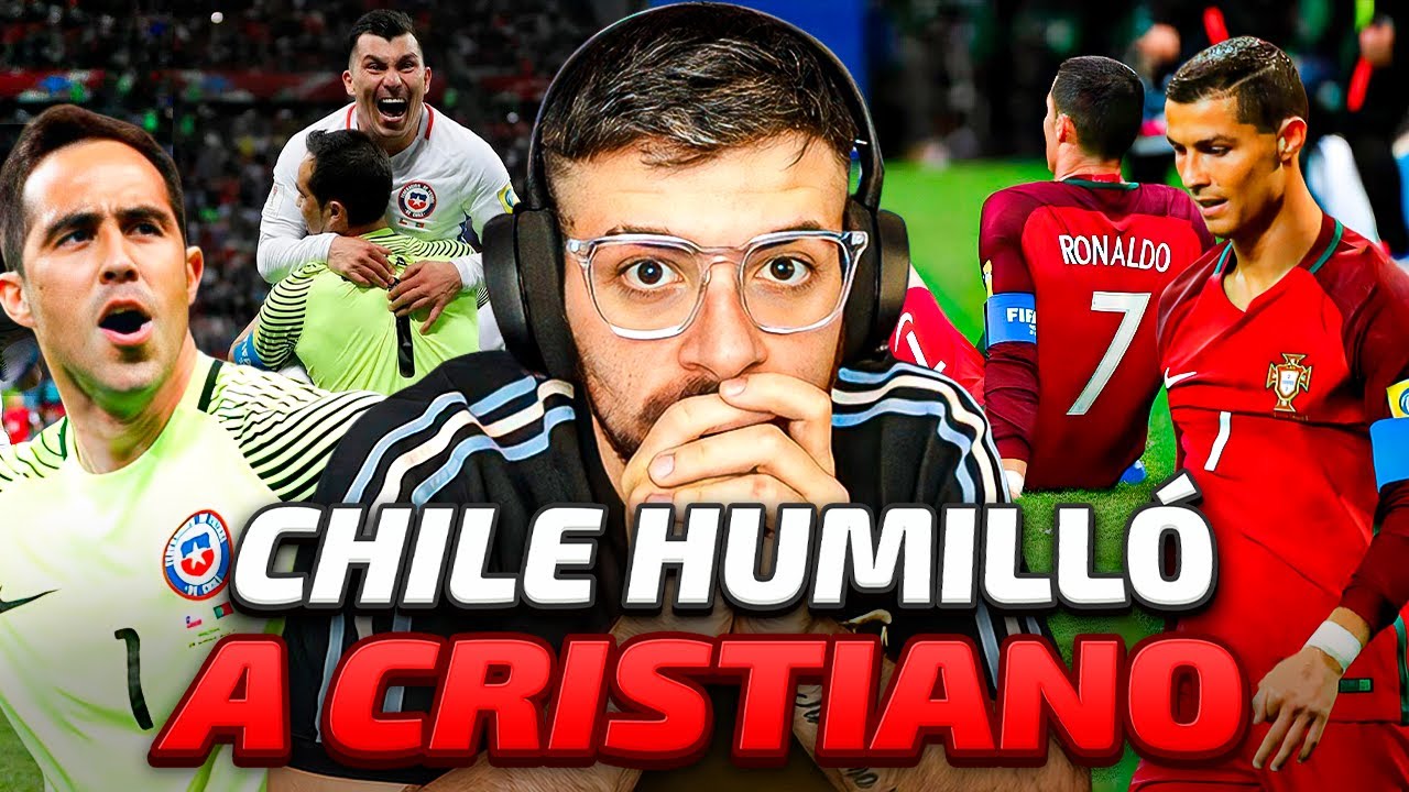 EL DÍA QUE CHILE ELIMINÓ A PORTUGAL Y HUMILLÓ A CRISTIANO RONALDO. (CONFEDERACIONES-2017)