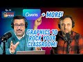 Ep 14:  Canva and more! Graphics to Rock Your Classroom!