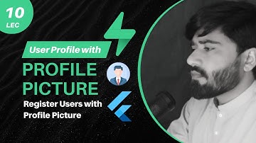 10- Supabase User Profile Setup with Flutter | Register Users with Profile Picture & Fetch User Data