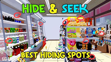 Hide and Seek: Best Hiding Spots in Store - Secret Staycation [Roblox]