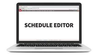 Schedule Editor screenshot 3