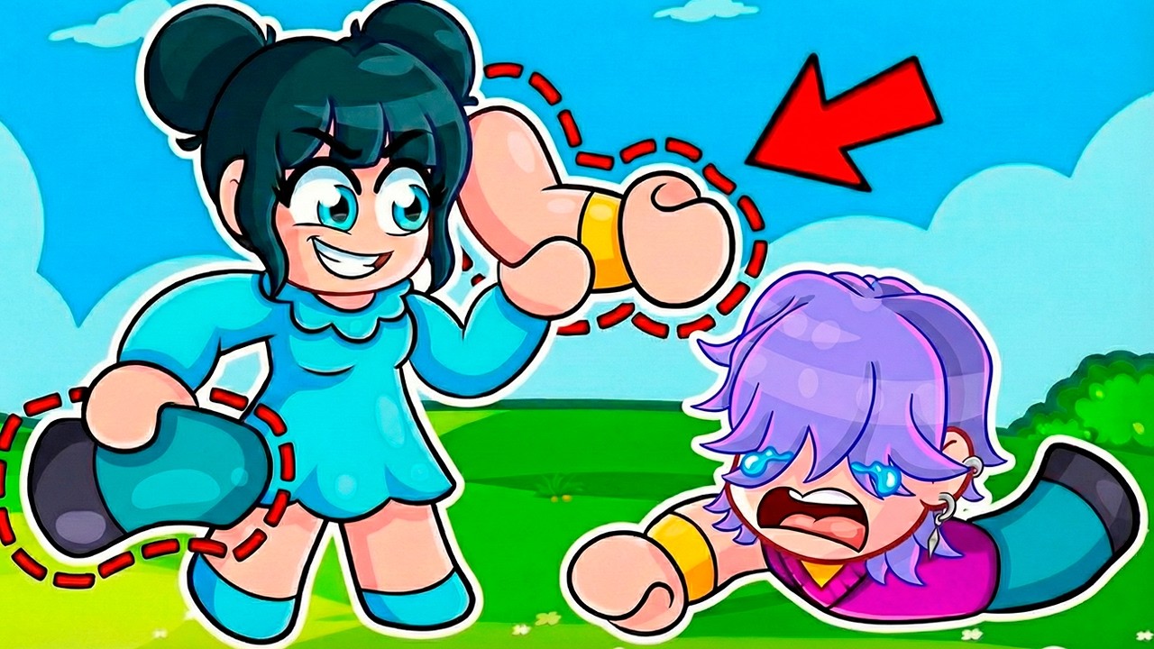 ZOEY ROBA las PARTES del CUERPO de MISTERIO en ROBLOX!