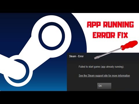 How to Fix - Steam App Already Running Error