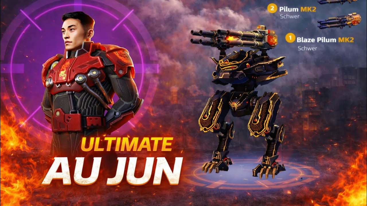 War Robots Ultimate Au Jun X Pilum Teth Killer