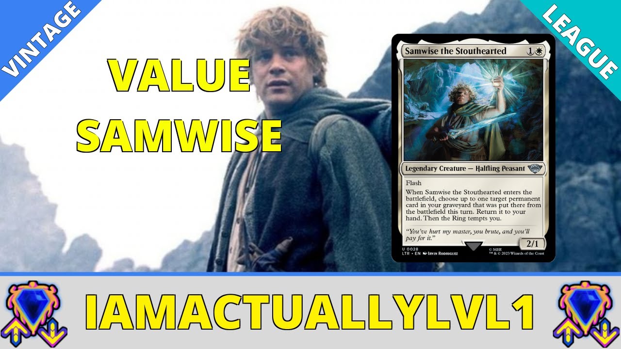 Uncommon Samwise is actually amazing - LOTR Vintage Samwise ...
