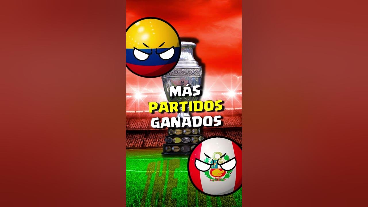 COLOMBIA VS PERU en LA COPA AMERICA COUNTRYBALL YouTube