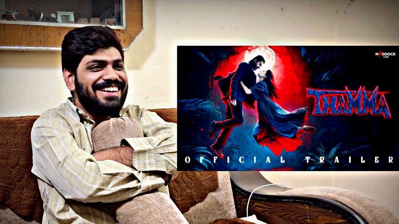 Thamma Official Trailer Reaction | Ayushmann, Rashmika, Paresh, Nawazuddin | The Crazzy Add