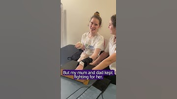 Emily had a stroke at age 17 and needs support in recovery