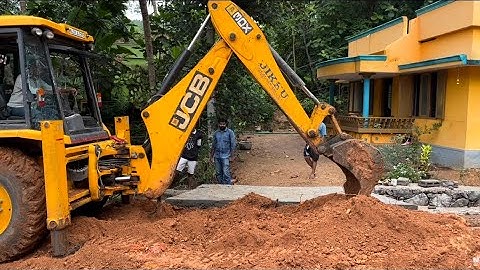 Jcb 3dx levelling road with mud soil #jcbconstruction #jcbbackhoe #jcb #jcb3dx #jcbparts #jcbpower
