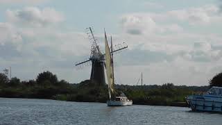 Thurne Mill on the Norfolk Broads