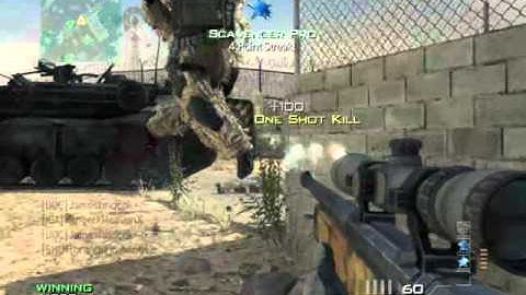 MW3 Quick scope lobby