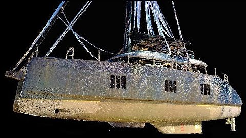 Marine laser scanning sevices for fast and accurate retrofit - Yacht 3D modelling - Spain