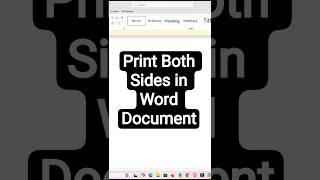 Set Up Two-Sided Printing in MS Word | Print Double-Sided in MS Word