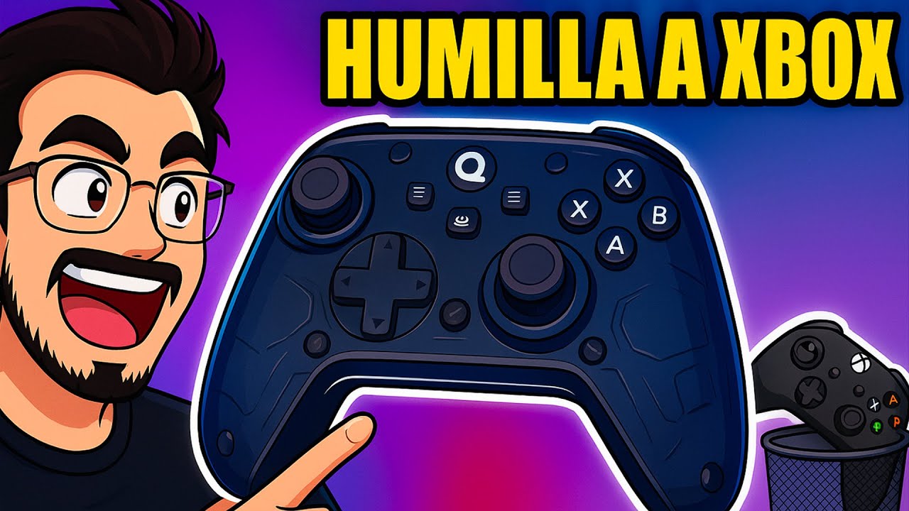 QRD Ferrox M5: El Control 🎮 Que HUMILLA Al De XBOX | Review | JxR