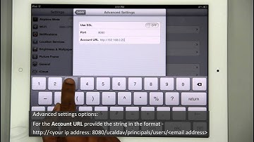 Getting Started: How to Set up Calendar on your iPad