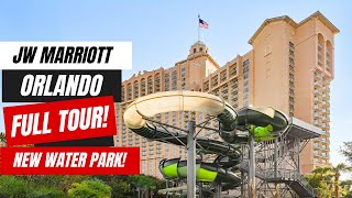 JW Marriott Orlando, Grande Lakes Full Tour 2024 | New Water Park!