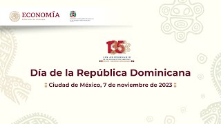 Día de la República Dominicana  Lanzamiento del Estudio de la CEPAL