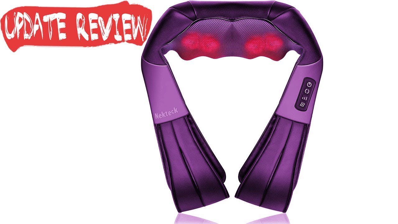 Introducing the Nekteck Shiatsu Neck and Shoulder Massager 